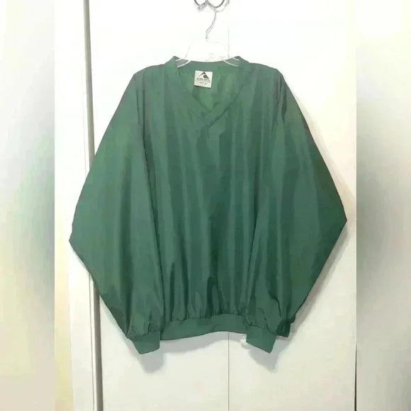 Augusta Sportswear Other - Augusta Sportswear Golf Pullover X Large Mens Windbreaker Outerwear Warmup Green